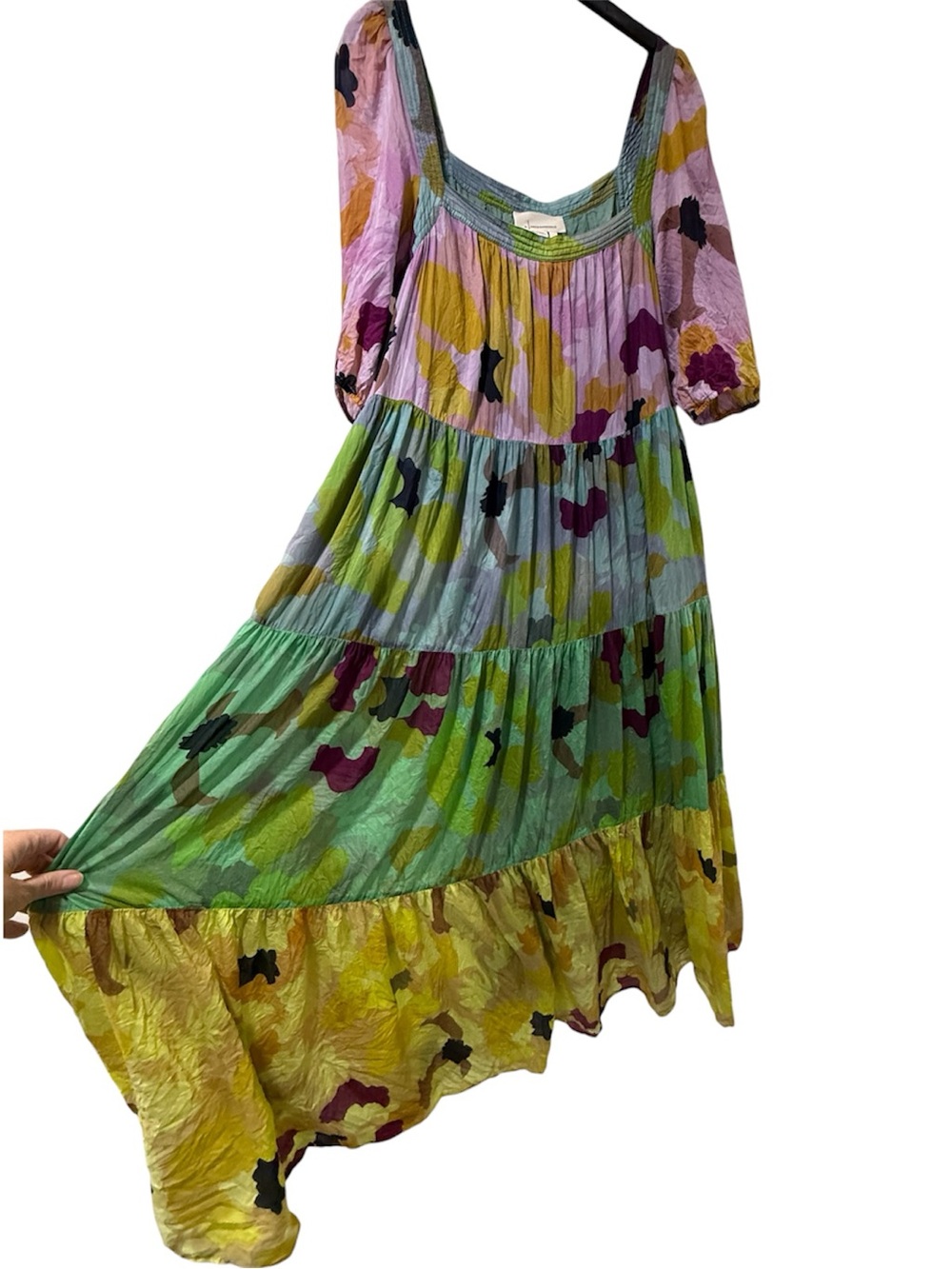 Anthropologie Caroline Tiered Maxi Dress - Picture 11 of 16